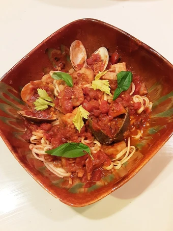 Easy Steps to Make Seafood Arrabiata the Perfect Really delicious