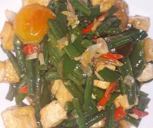 Cara Memasak Cepat Oseng Tahu kacang panjang Sedap