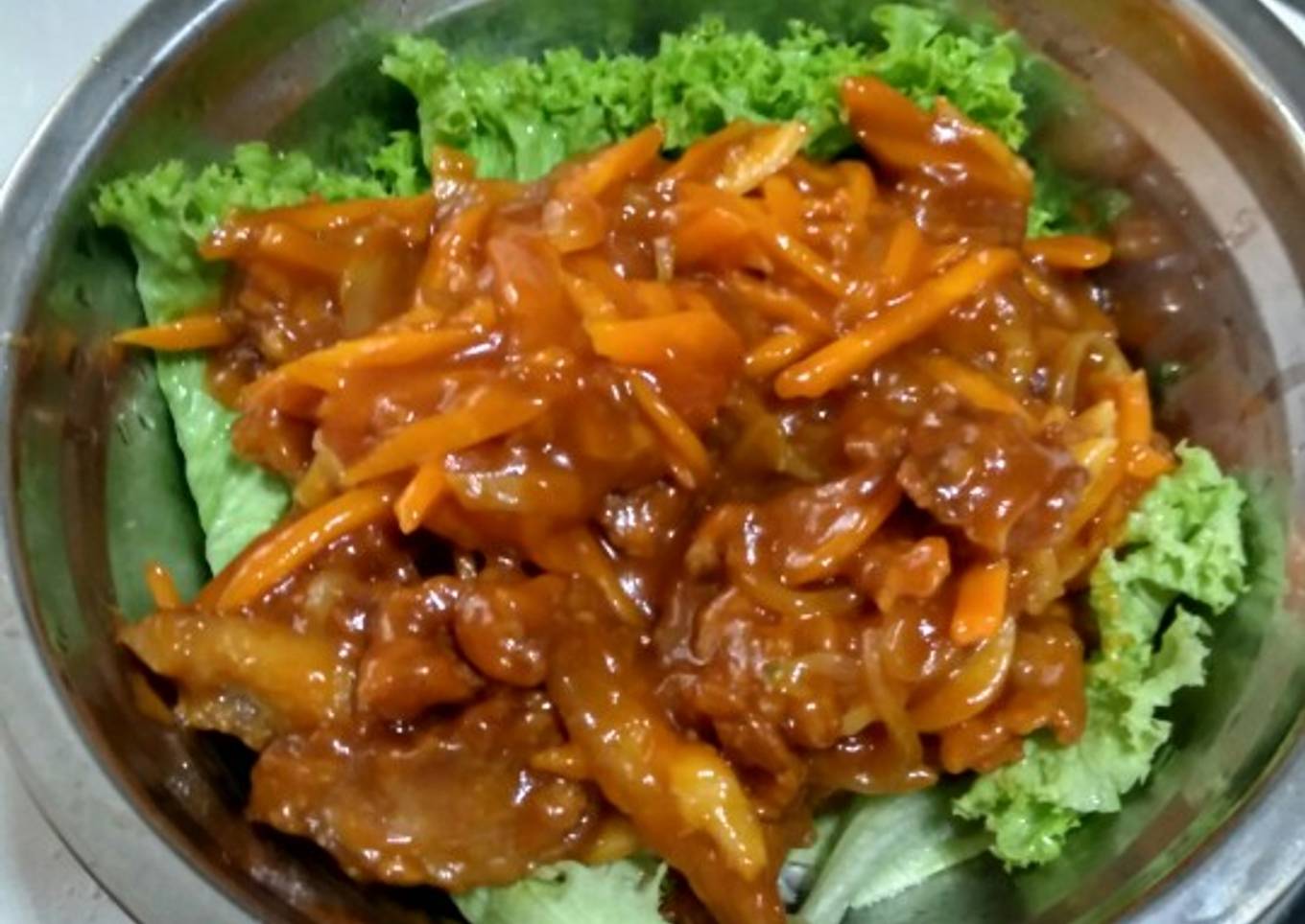 Pork sweet and sour