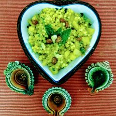 A picture of Sabudana Khichdi.