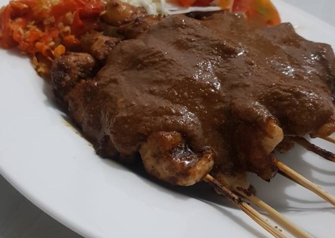 Langkah Mudah untuk Menyiapkan Sate Ayam Saus Kacang Anti Gagal