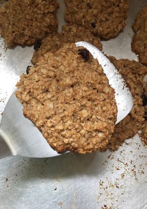 Una foto de Galletitas de fruta Livianas: sin huevo, manteca o leche