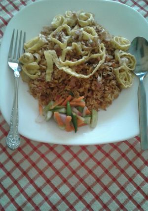 Foto resep Nasi goreng simple maknyuss