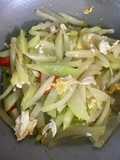 Labu Siam Tumis Telur