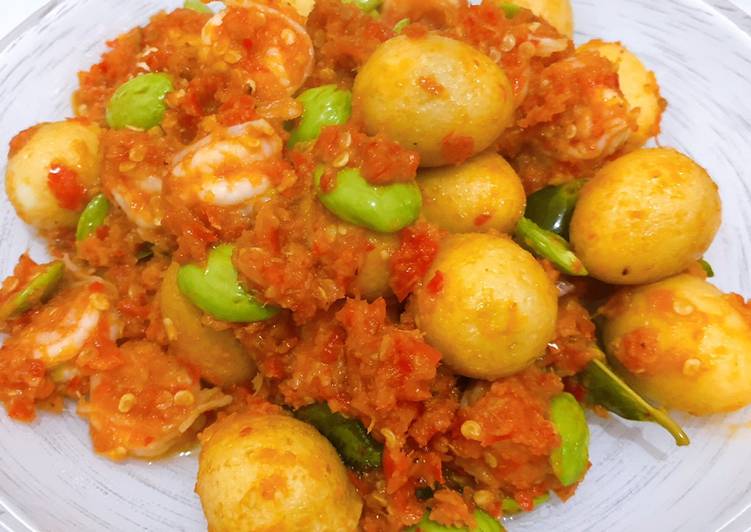 Resep Unik Udang Pete Balado Yummy Mantul