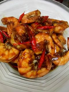 Foto resep Udang tumis saos tiram ala me 🥰