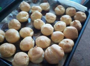 Una foto de Profiteroles