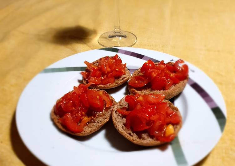Steps to Prepare Homemade Friselle saracene