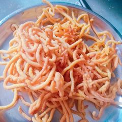 A picture of Gram flour sev.