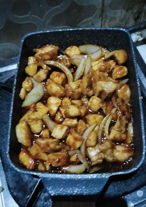 Foto resep Ayam oseng mentega
