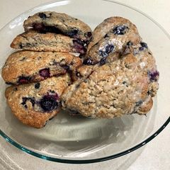 A picture of Blueberry Scones.