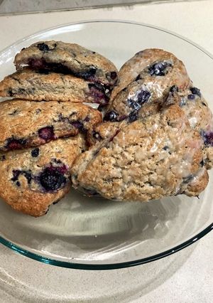 A picture of Blueberry Scones.