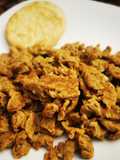 Huevos revueltos con yerba