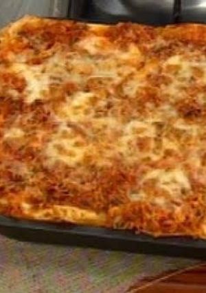 Una foto de Lasagna casera
