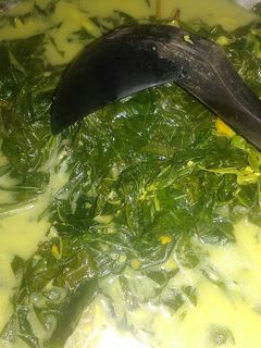 Foto resep Gulai daun ubi (daun singkong)