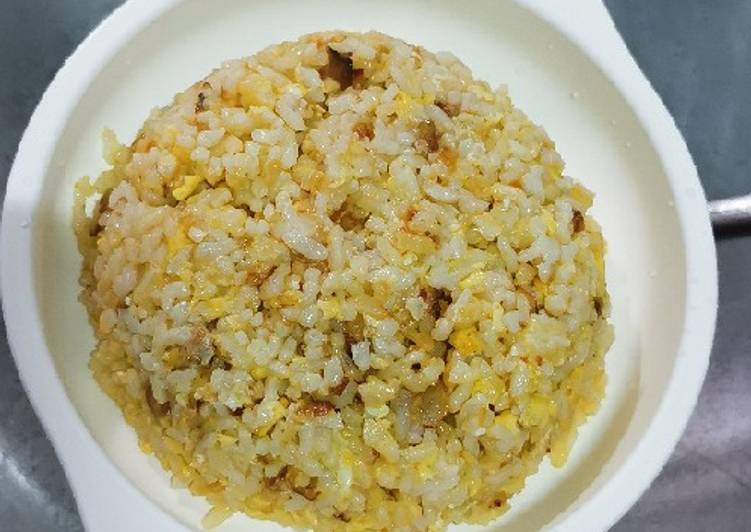 Mudah Cepat Memasak Garlic butter fried rice Enak dan Sehat