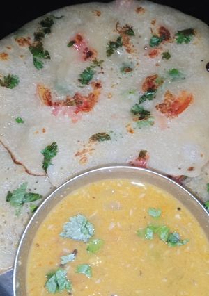 A picture of Uttapam.
