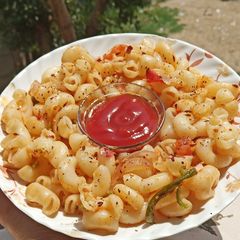 Masala Pasta Indian style A picture of Masala Pasta Indian style.