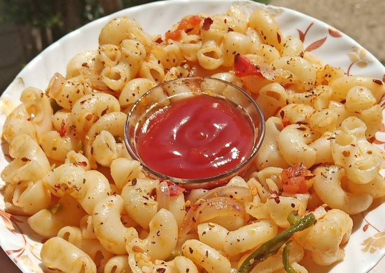 How to Make Appetizing Masala Pasta Indian style