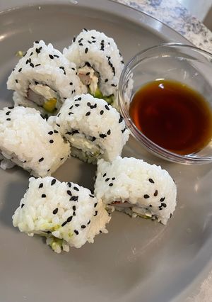 Una foto de Sushi
