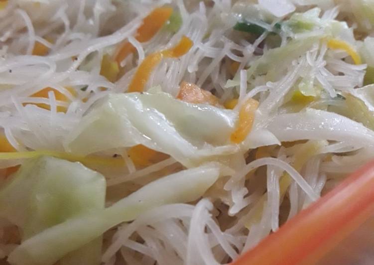 Resep Tumis bihun wortel dan kol ala ala, Lezat Sekali