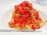 Espaguetis con Cangrejo Azul
