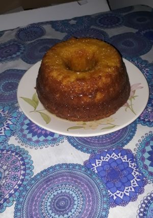 Una foto de Budín de mandarina