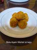 Bola Ayam wortel isi keju