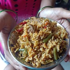 Vegetable Biryani A picture of Vegetable Biryani.