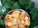 उपवास - रताळ्याचे कुरकुरीत वेफर्स (Ratalyache Wafers Recipe In Marathi)