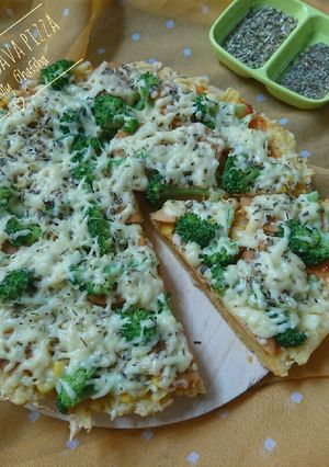 Foto resep Simple cassava pizza