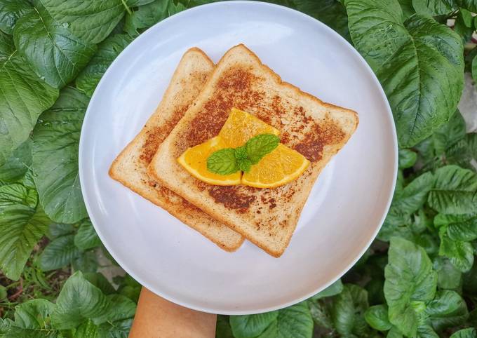 Resep Roti Bakar Kayu Manis Oleh Kreasivinagoest - Cookpad