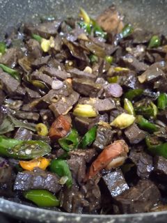 Foto resep Oseng paru bumbu ngohiong