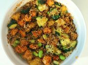 Una foto de bowl vegano