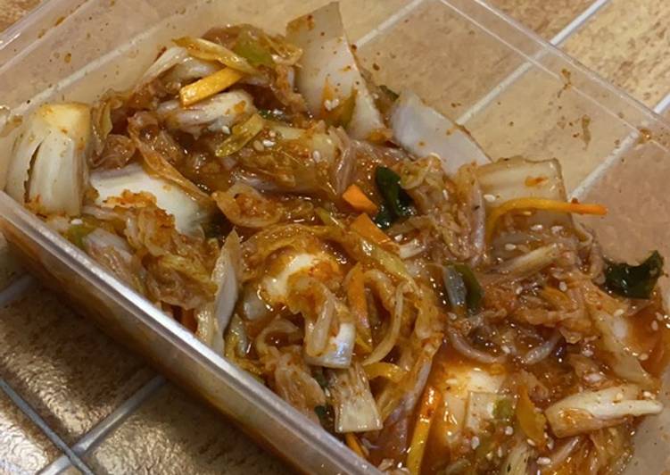 Kimchi dg gochujang praktis