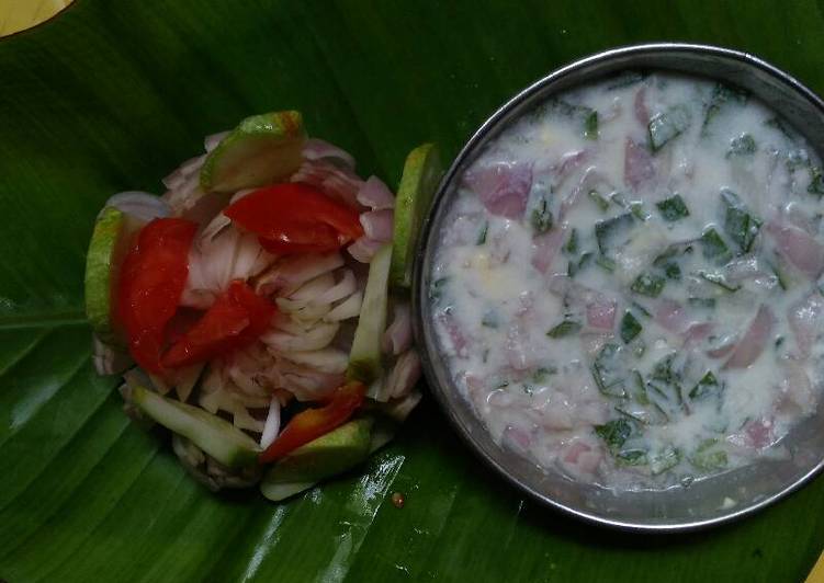 Recipe: at dinner Doddapatre raita