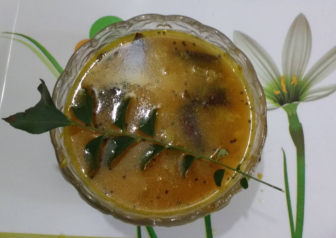 Semi Ripe Mango Lentil Stew