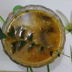A picture of Semi Ripe Mango Lentil Stew.