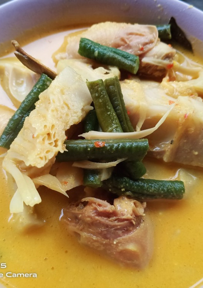 Foto resep Lodeh tewel / nangka muda
