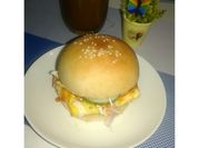 Gambar roti burger ekonomis