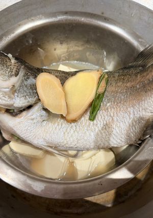 【清蒸】鱸魚 的食譜成品照片