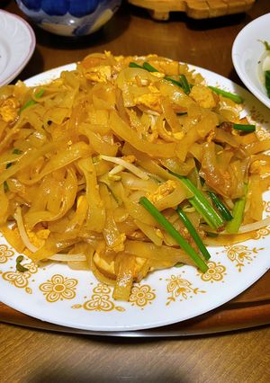 泰式炒河粉-全聯都買得到的材料 的食譜成品照片