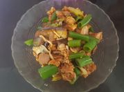 Gambar tumis kucai tempe