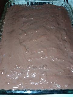 Una foto de Postre express: Vainillas y postre de chocolate