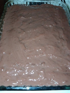 Una foto de Postre express: Vainillas y postre de chocolate