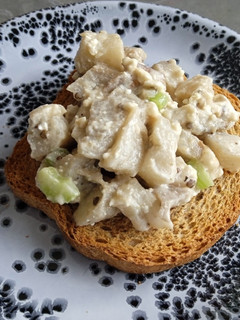 Una foto de Ensalada de berenjena tipo mutabal