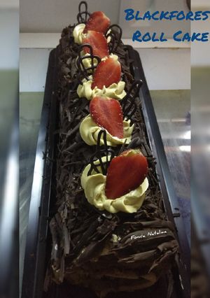 Foto resep Blackforest Roll Cake