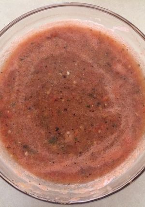 Una foto de Salsa asada de jitomate