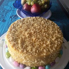 A picture of AMIEs Perfect YEMA Cake.
