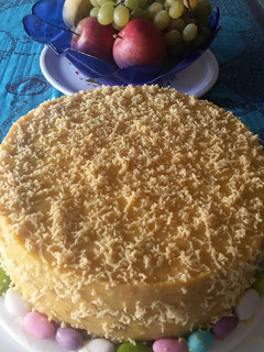 A picture of AMIEs Perfect YEMA Cake.